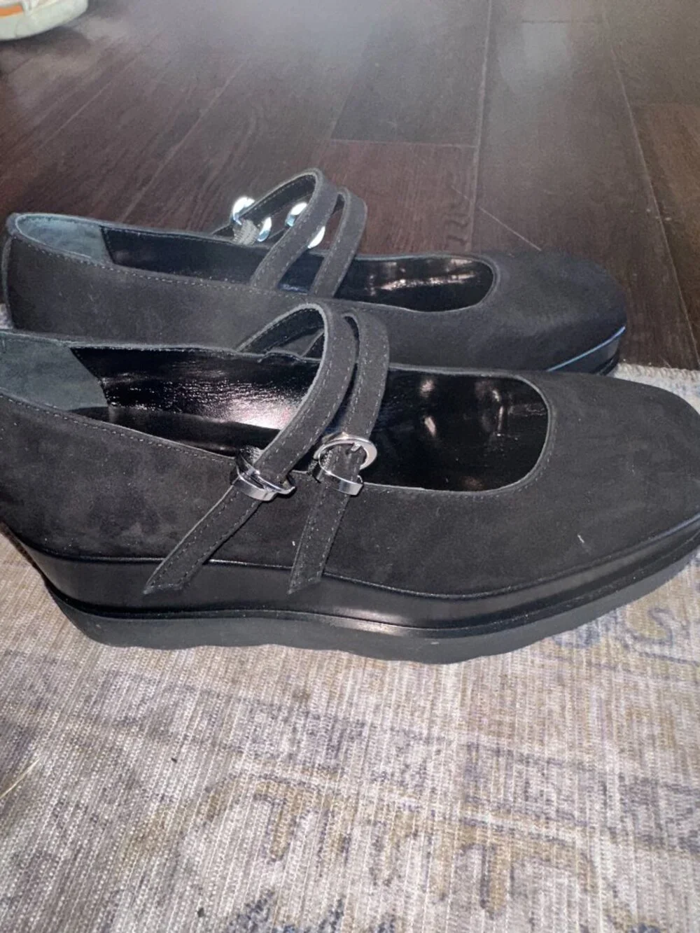Marco Moreo TESSA Platform Mary Jane Shoes